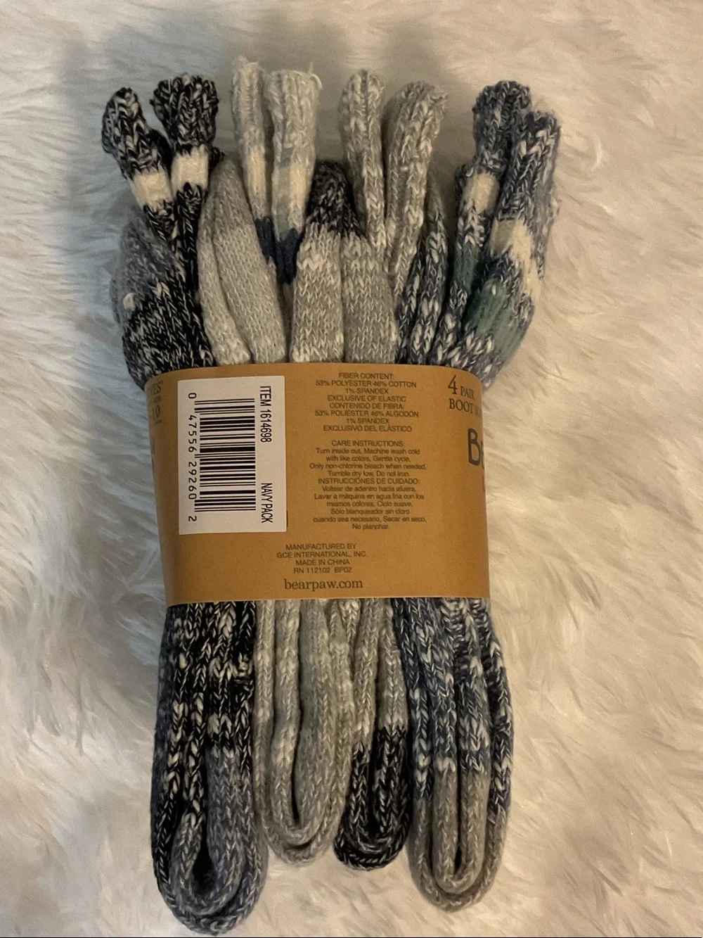 BearPaw Boot Socks